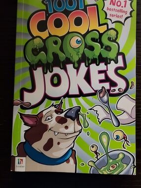 1001 Cool Cross Jokes Kids Book - Green